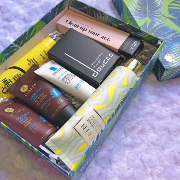 glossybox july 2017 tropical beauty all