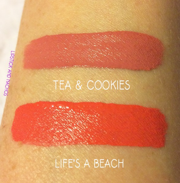 lipstickandnachos nyx liquid suede swatches
