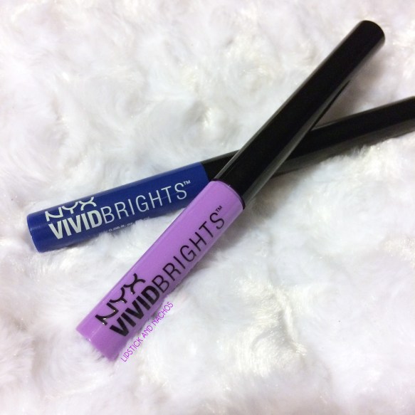 lipstickandnachos nyx vivid brights eyeliner