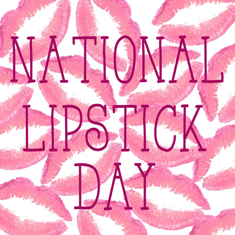 national lipstick day