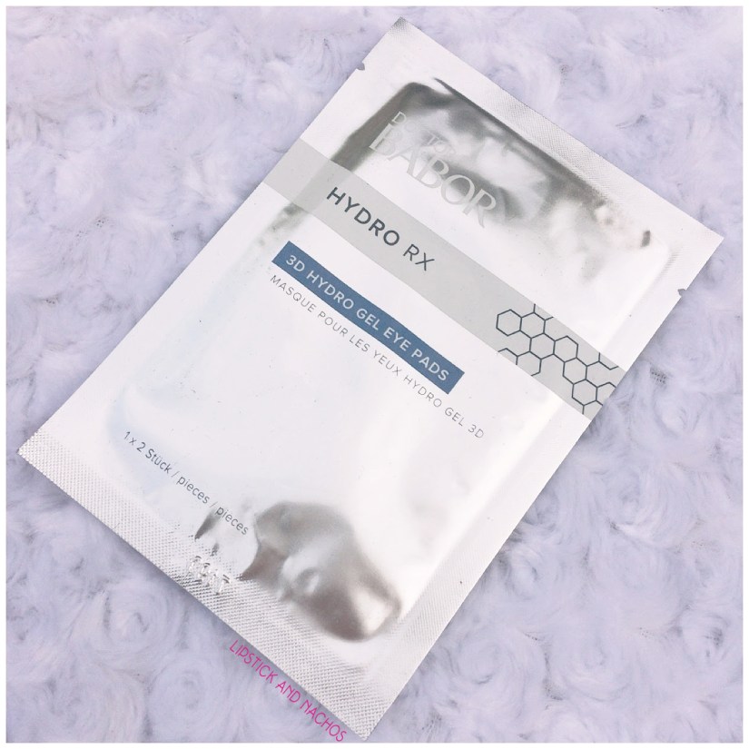 glossybox doctor babor eye pads