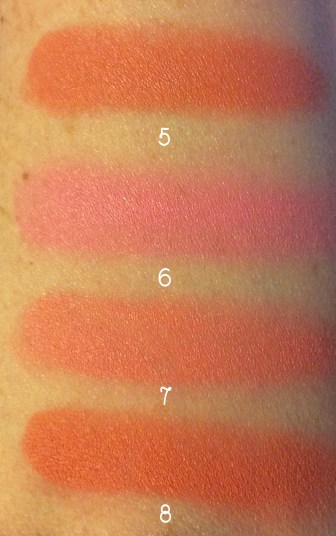 makeup revolution blush palette swatches 2