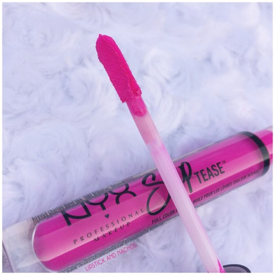NYX slip tease lip oil applicator