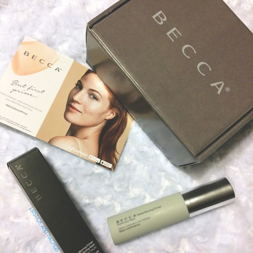 lipstickandnachos influenster becca velvet blurring primer all copy
