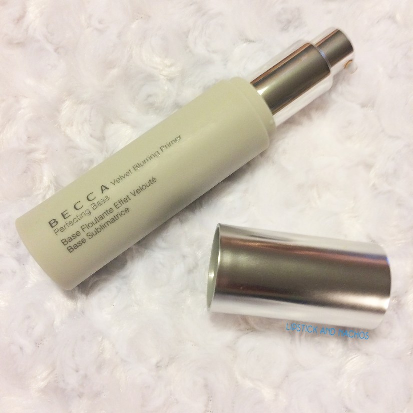 lipstickandnachos influenster becca velvet blurring primer pump copy