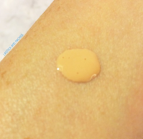 lipstickandnachos influenster becca velvet blurring primer swatch copy