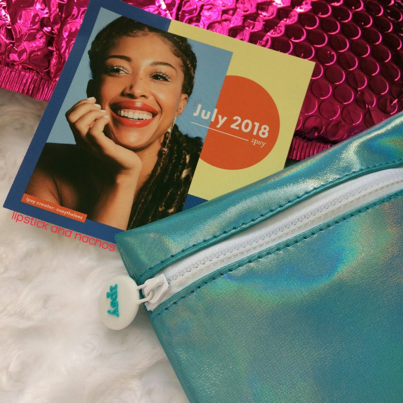 ipsy july 2018 glam bag lipstickandnachos