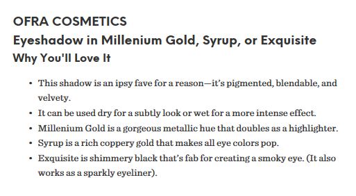 Ofra Eyeshadow Ipsy lipstickandnachos