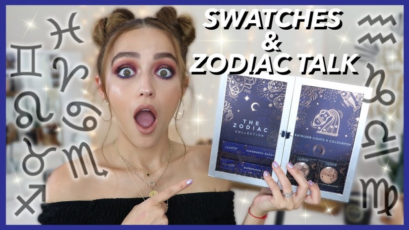 kathleenlights colourpop zodiac youtube