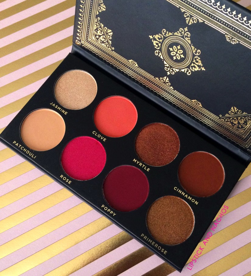 Ace Beauty Grandiose Eyeshadow Palette Boxycharm Lipstick and Nachos