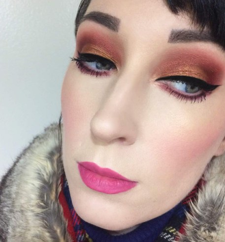 Ace Beauty Grandiose Eyeshadow Palette Boxycharm Look Lipstick and Nachos 3