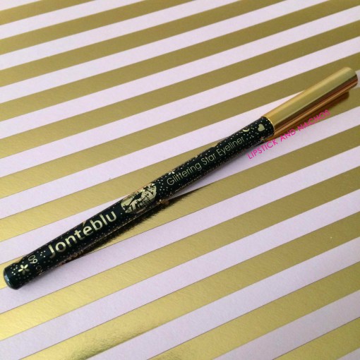 Boxycharm Goal Digger Jonteblu Glitter Star Eyeliner Lipstick and Nachos