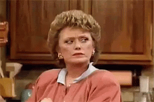blanche golden girls skeptical gif