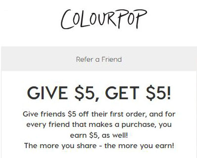 Colourpop Refer a Friend lipstickandnachos blog