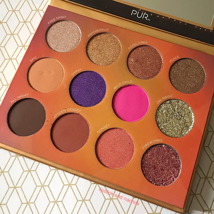 April 2019 Boxycharm lipstickandnachos Pur Cosmetics Festival Palette 2